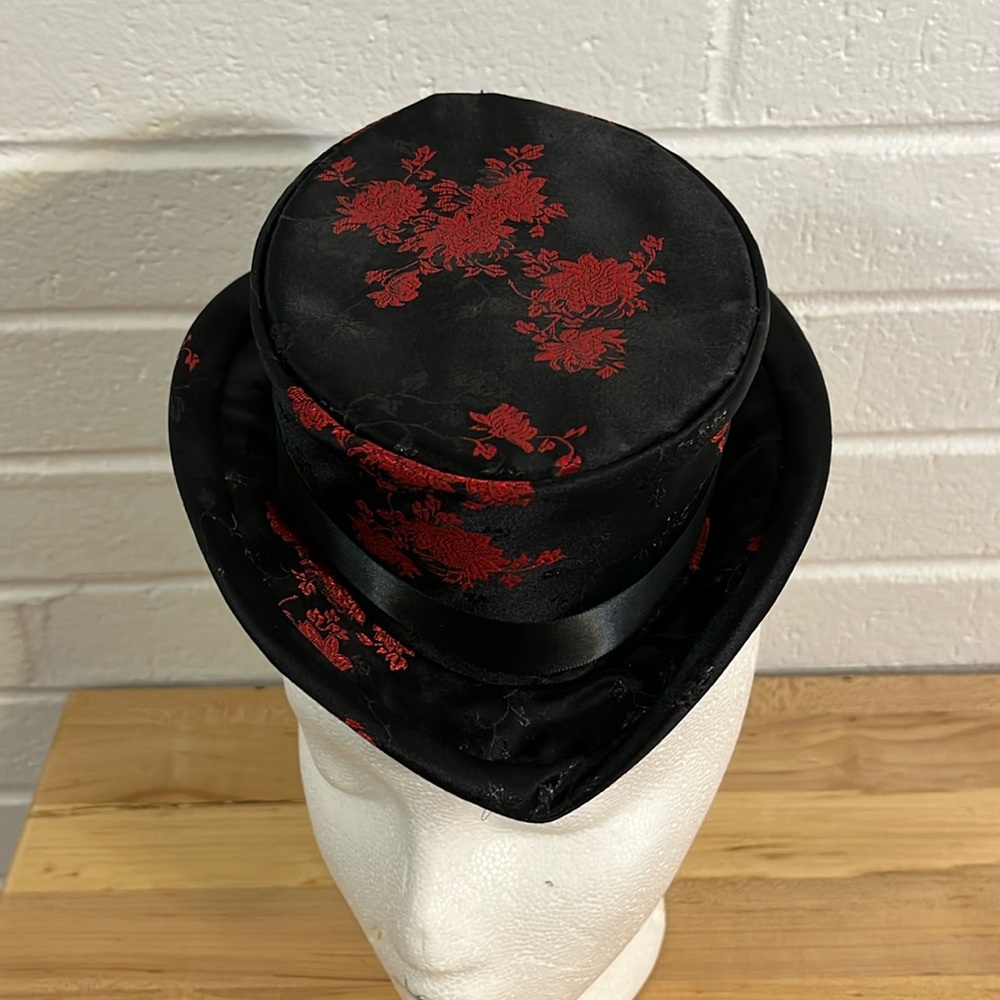 Handmade gothic Victorian mini top hat